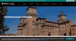 Desktop Screenshot of ferrara.federmanager.it